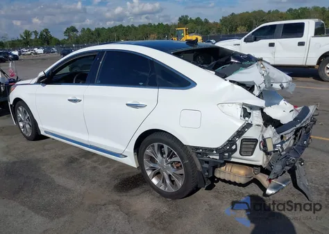 2017 Hyundai Sonata Limited 2.0T z USA, uszkodzony, nr VIN 5NPE34AB6HH467801